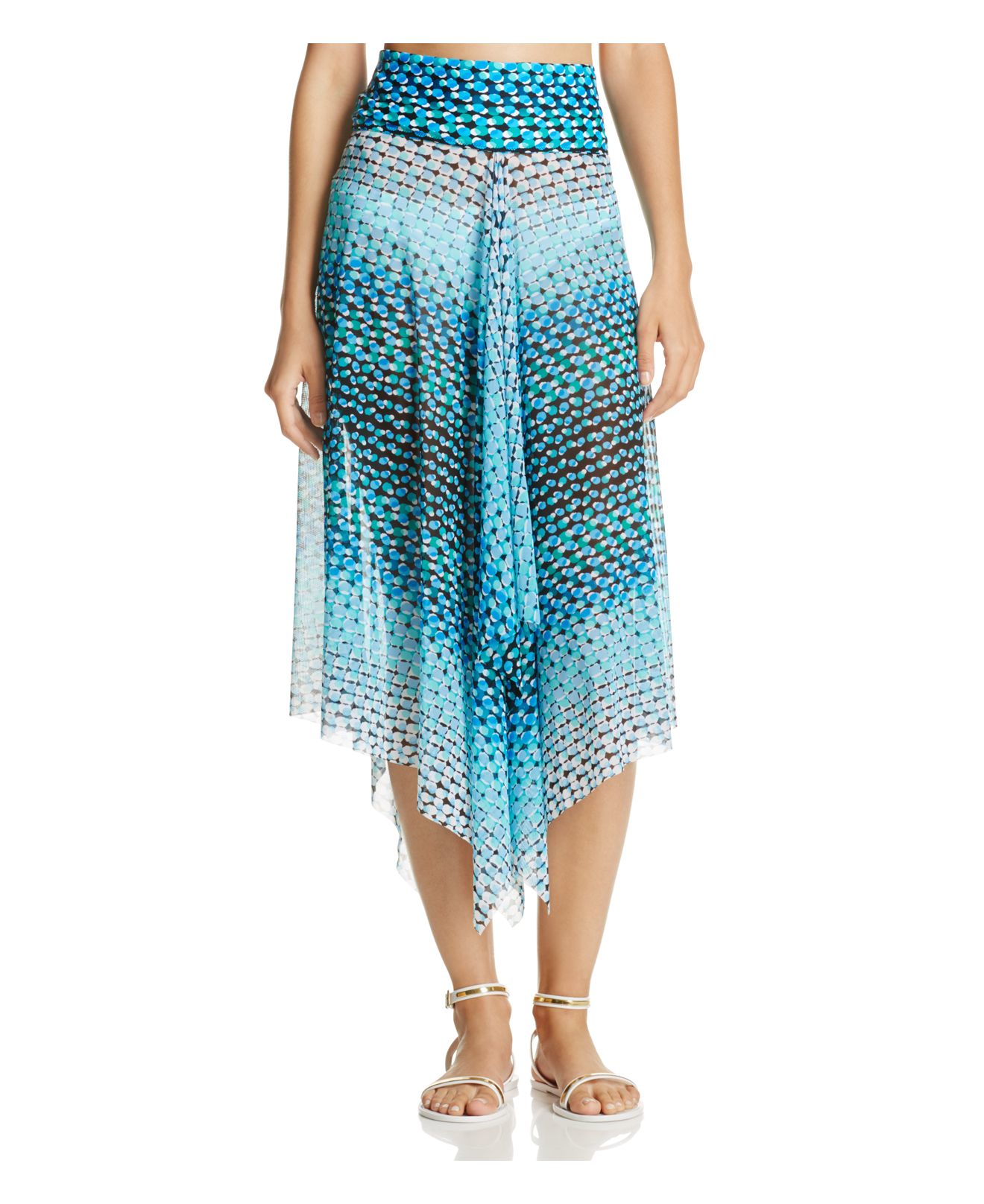 target blue triangle bikini